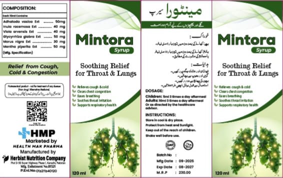Mintora (Syrup)