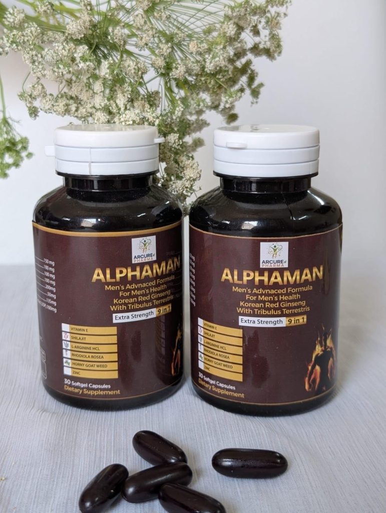 ALPHAMAN (SOFTGEL CAPSULE) 30's